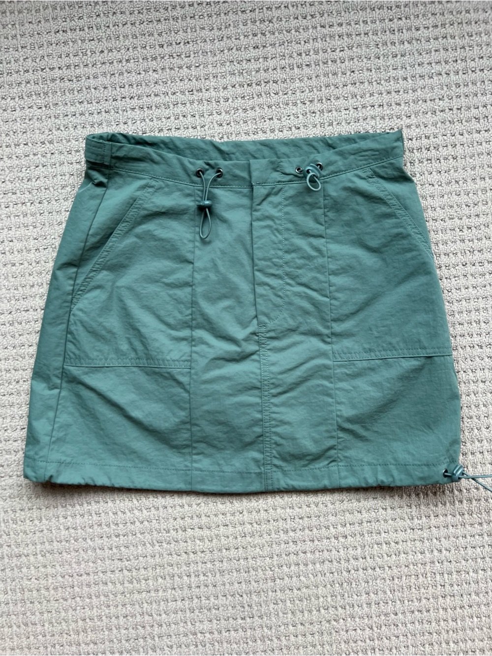 Nobo Green Utility Mini Skirt Size Medium